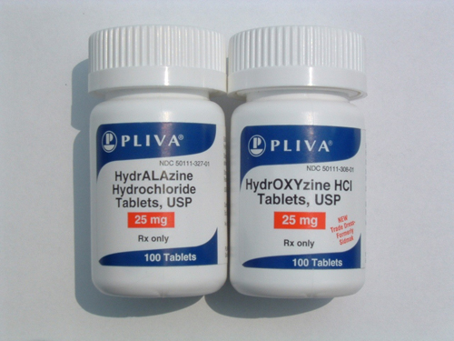 Figure 1. Drug labels with Tall Man Lettering Courtesy of ISMP