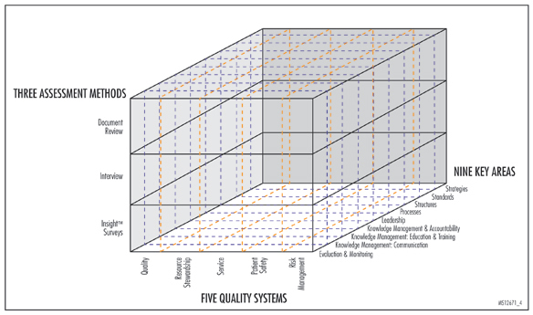Figure 4. Framework for Kaiser Permanente’s Quality Systems Assessment